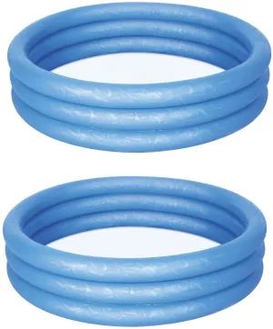 2 x Children's Pool, Diameter 152 cm, Paddling Pool, Swimming Pool