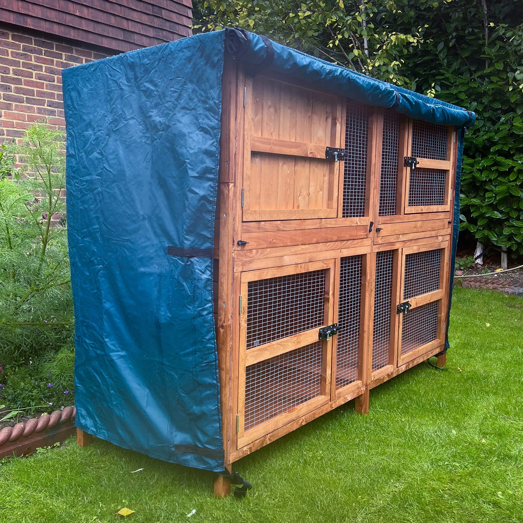 5ft Chartwell Double Guinea Pig Hutch Cover | Protect Your Hutch From The Weather With Day Dry™ Rain Covers