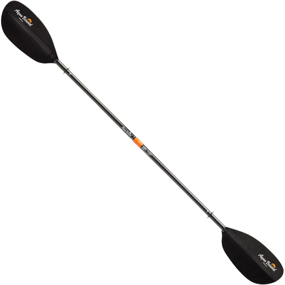 Aqua Bound Whiskey Carbon Straight Shaft 4-Piece Kayak Paddle