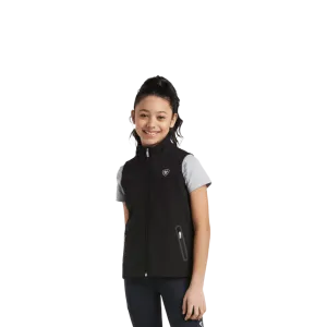 Ariat Youth New Team Black Softshell Vest