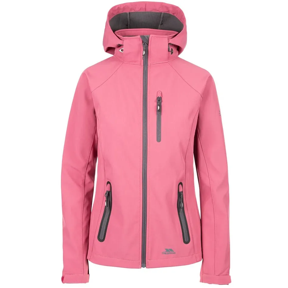 Bela 2 - Women's Soft Shell Jacket in Rose Blush