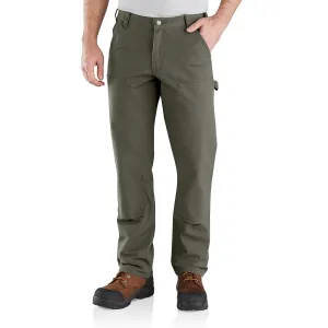 Carhartt Men's Rugged Flex® Relaxed Fit Double-Front Duck Pant_Moss