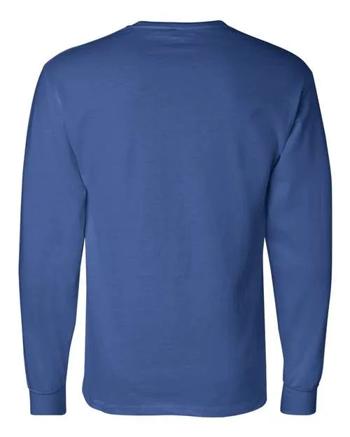 Champion Men's Heritage 5.2-Oz. Jersey Long Sleeve Tee