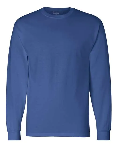 Champion Men's Heritage 5.2-Oz. Jersey Long Sleeve Tee