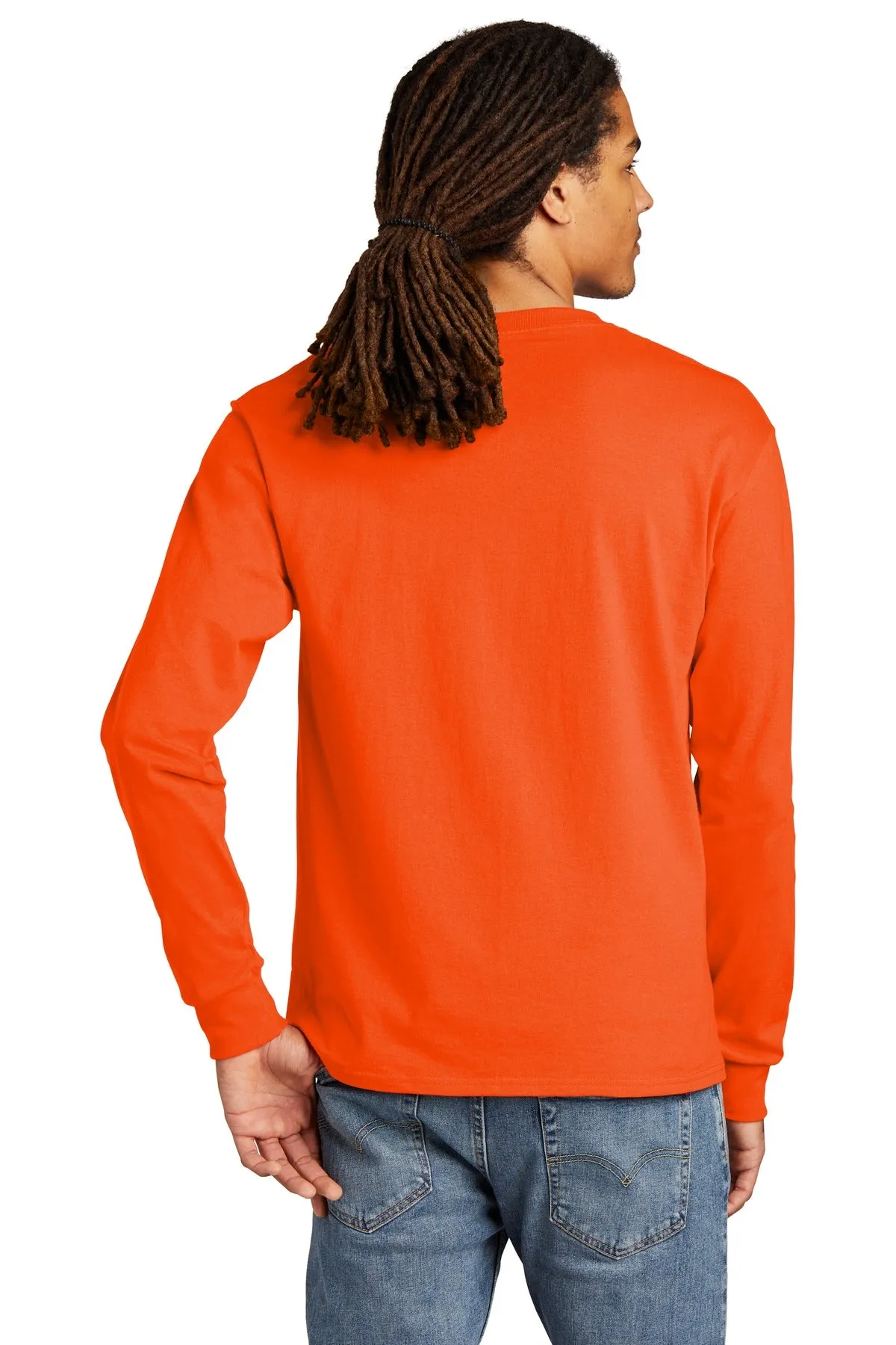 Champion Men's Heritage 5.2-Oz. Jersey Long Sleeve Tee