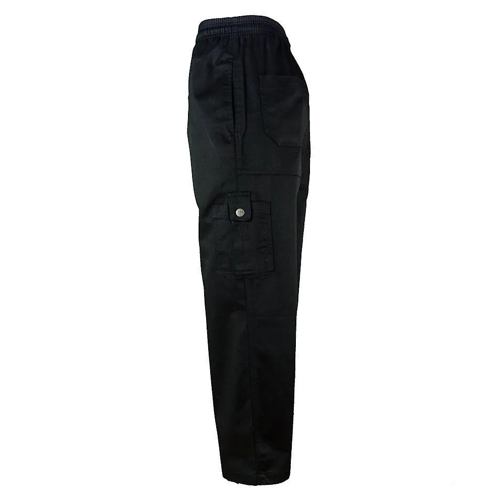 Chef Pants Cargo Black, L