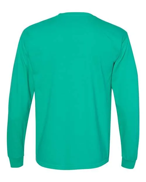 Comfort Colors Garment-Dyed Heavyweight Long Sleeve Pocket T-Shirt