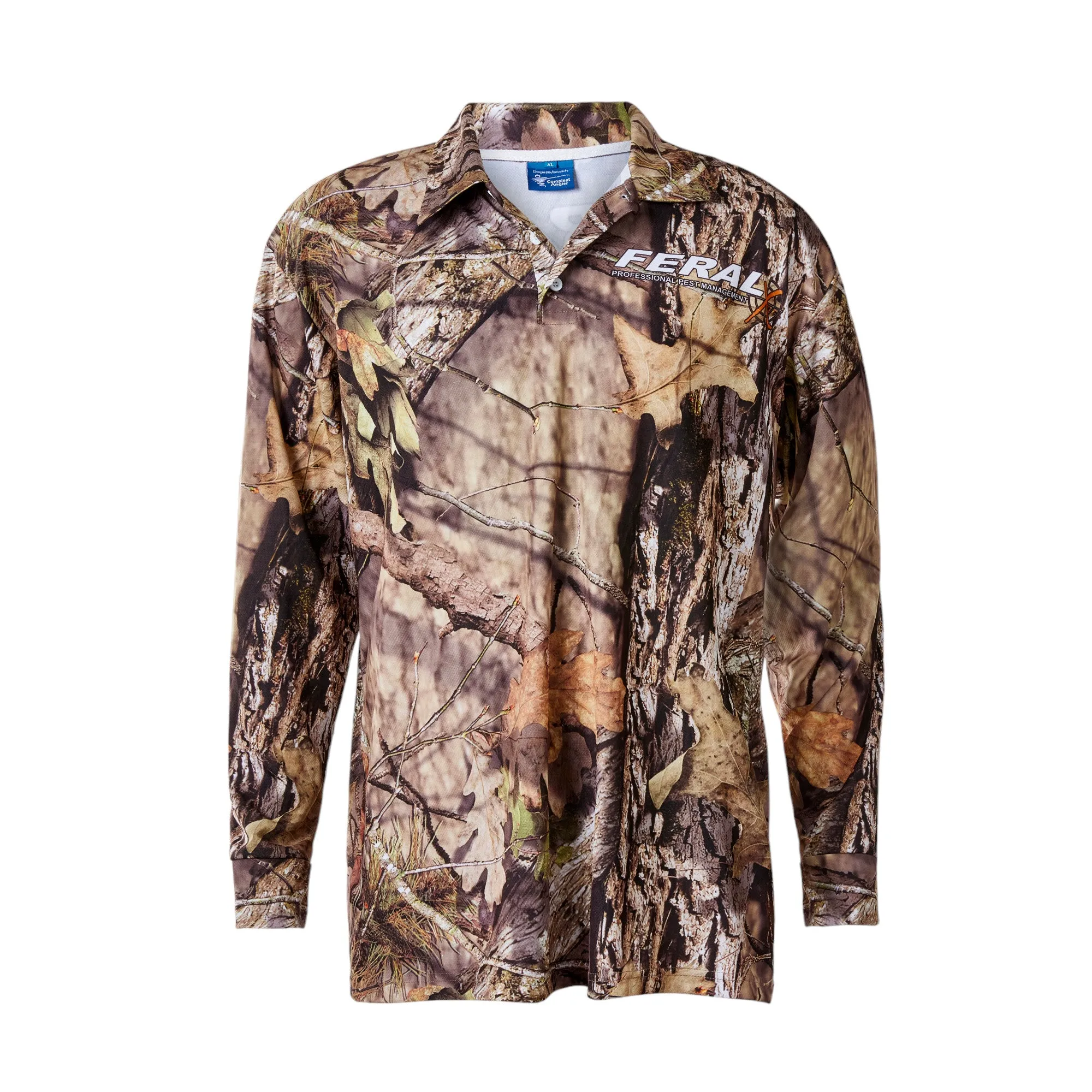 Compleat Angler Feral X Camo Adult Shirt