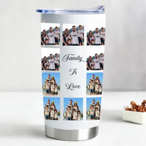 Customized Stainless Steel Tumbler - 20oz Insulated Cup for Hot and Cold Drinks