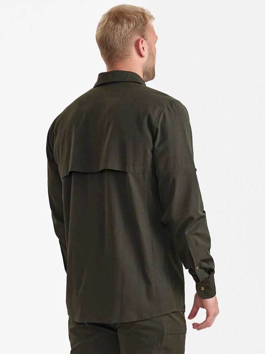 DEERHUNTER Canopy Shirt - Men's - Forest Green