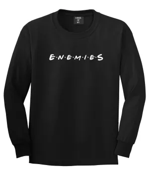 Enemies Friends Parody Long Sleeve T-Shirt