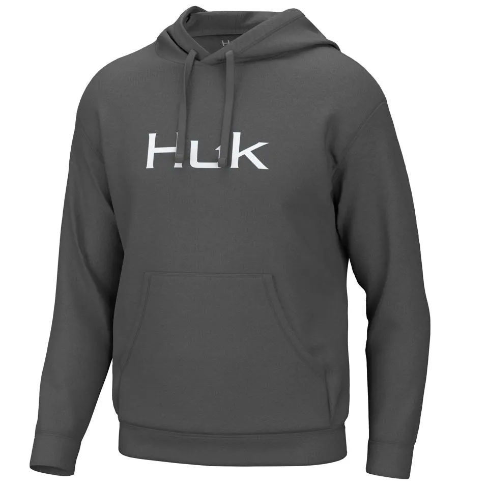 Huk Mens Huk'd Up Logo Fleece Pullover Hoodie