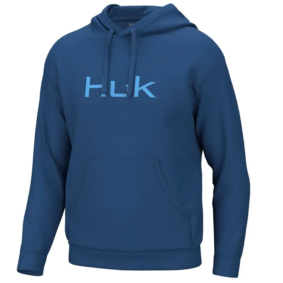 Huk Mens Huk'd Up Logo Fleece Pullover Hoodie