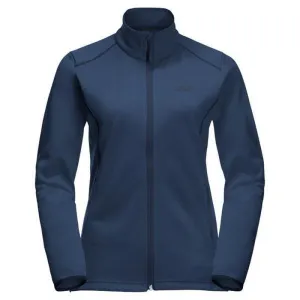 Jack Wolfskin Horizon Women's Full Zip Fleece Jacket - Dark Indigo