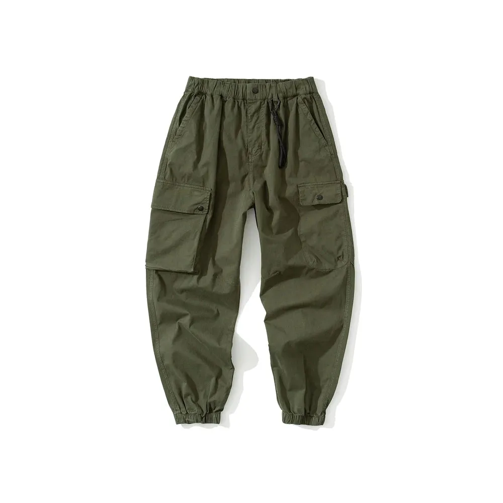 Japanese Streetwear Trend Cargo Pants - Casual Multi-pocket Jogging Pants