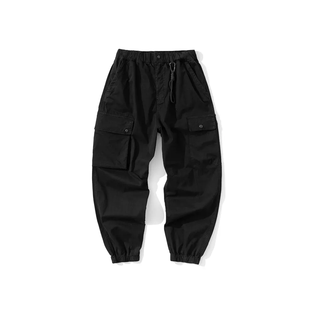 Japanese Streetwear Trend Cargo Pants - Casual Multi-pocket Jogging Pants