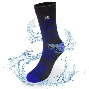 LEAKDRY Recycled Polyester Waterproof Breathable Socks Blue