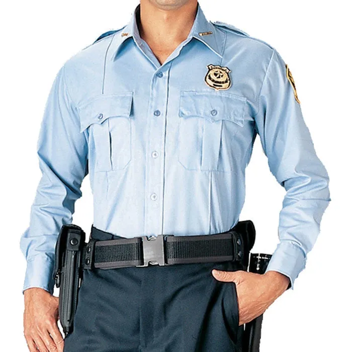 Light Blue - Official Law Enforcement Uniform Shirt Long Sleeve