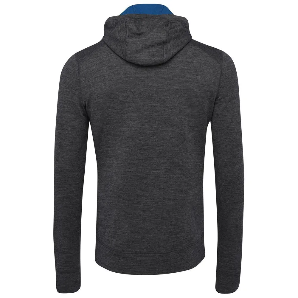 Mens Merino 260 Casual Hoodie (Smoke)