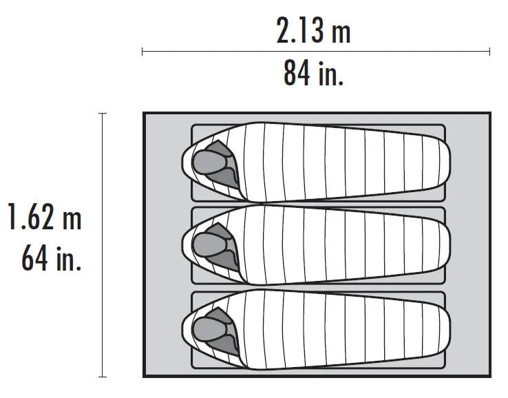 MSR Thru-Hiker Mesh House 3 V2