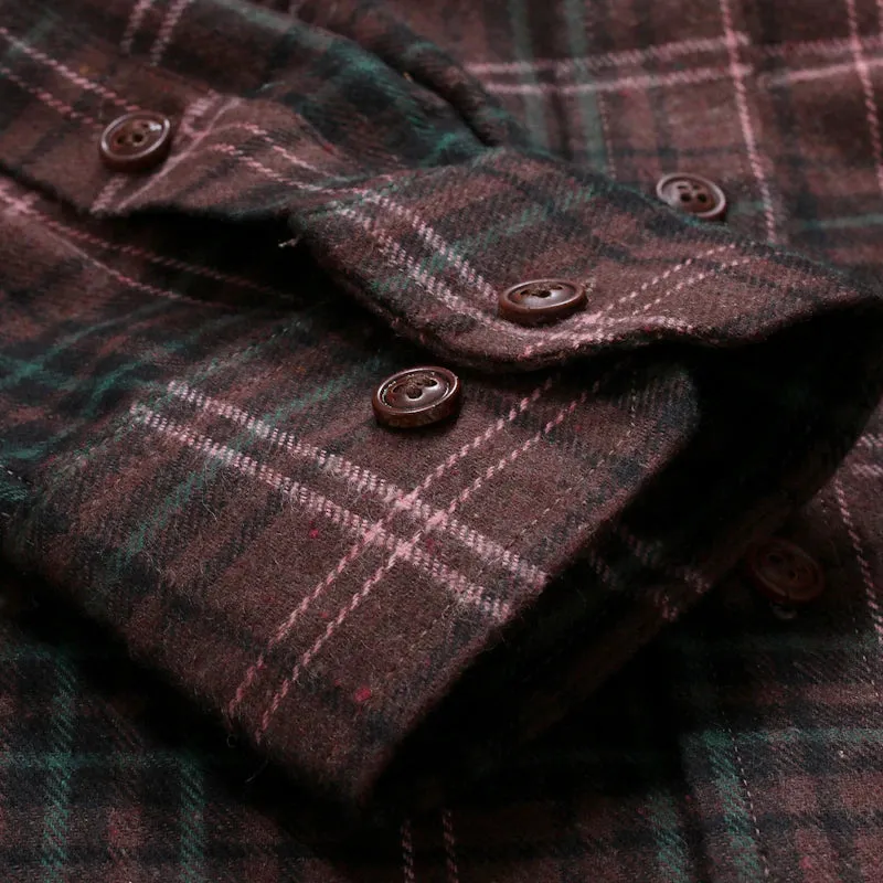 Pologize™ Checkered Long Sleeve Button Shirt