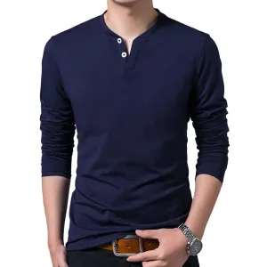 Pologize™ V-Neck Long Sleeve Shirt