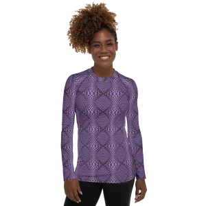 Recursia Illusions Game Women's Rash Guard