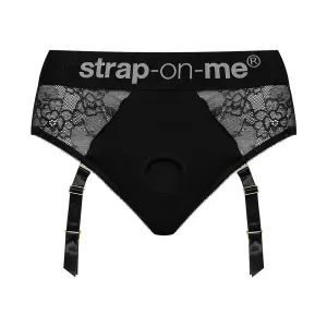 Strap on me Black Diva Medium Harness Lingerie for Her