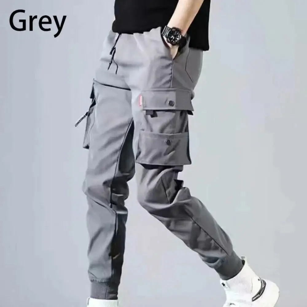 Trendy Men Cargo Multi Pocket Pants