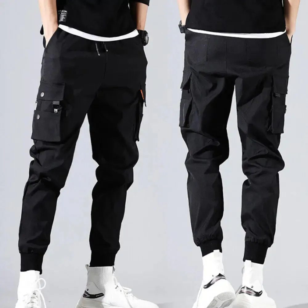 Trendy Men Cargo Multi Pocket Pants