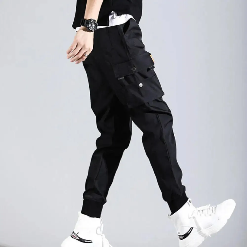 Trendy Men Cargo Multi Pocket Pants