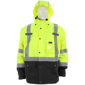 Vortex, 3-in-1 Jacket, Lime, Class 3 S