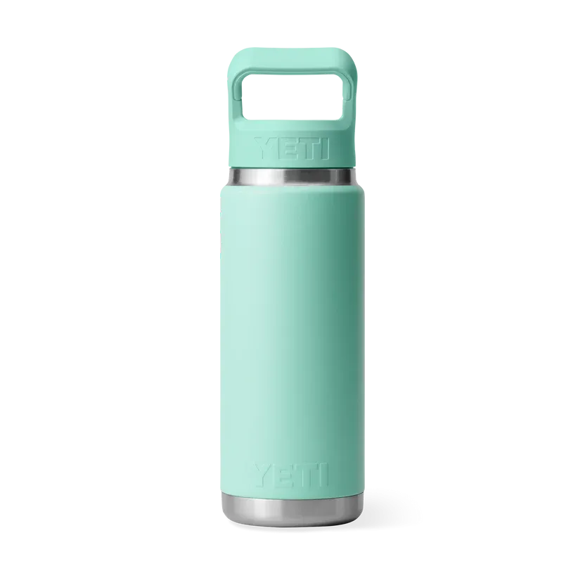 YETI Rambler 26 OZ (769ml) Bottle With Straw Cap - Seafoam