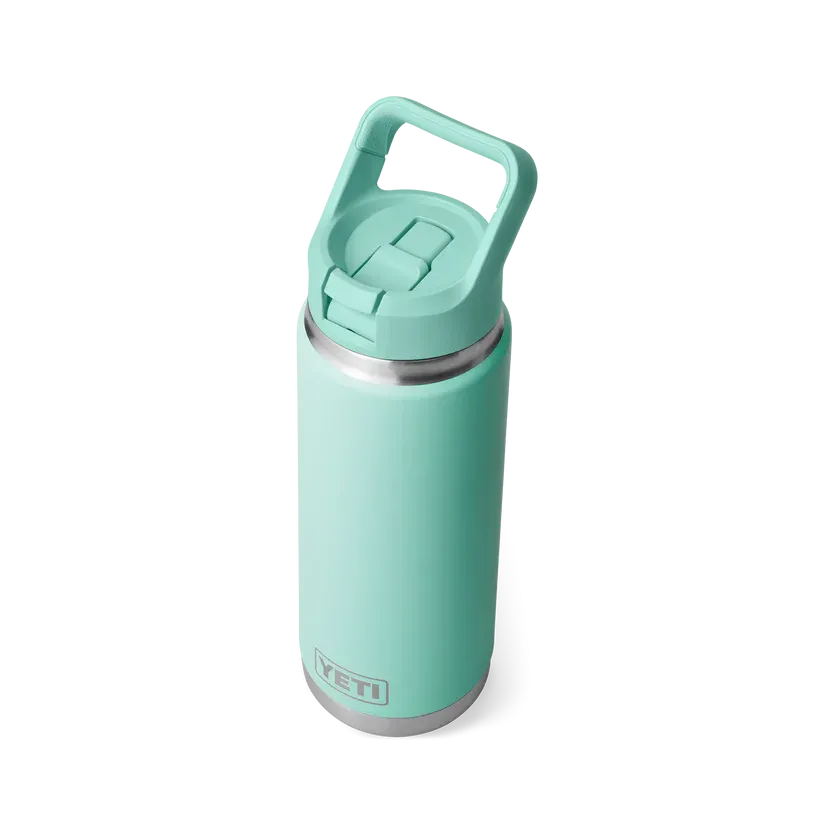 YETI Rambler 26 OZ (769ml) Bottle With Straw Cap - Seafoam